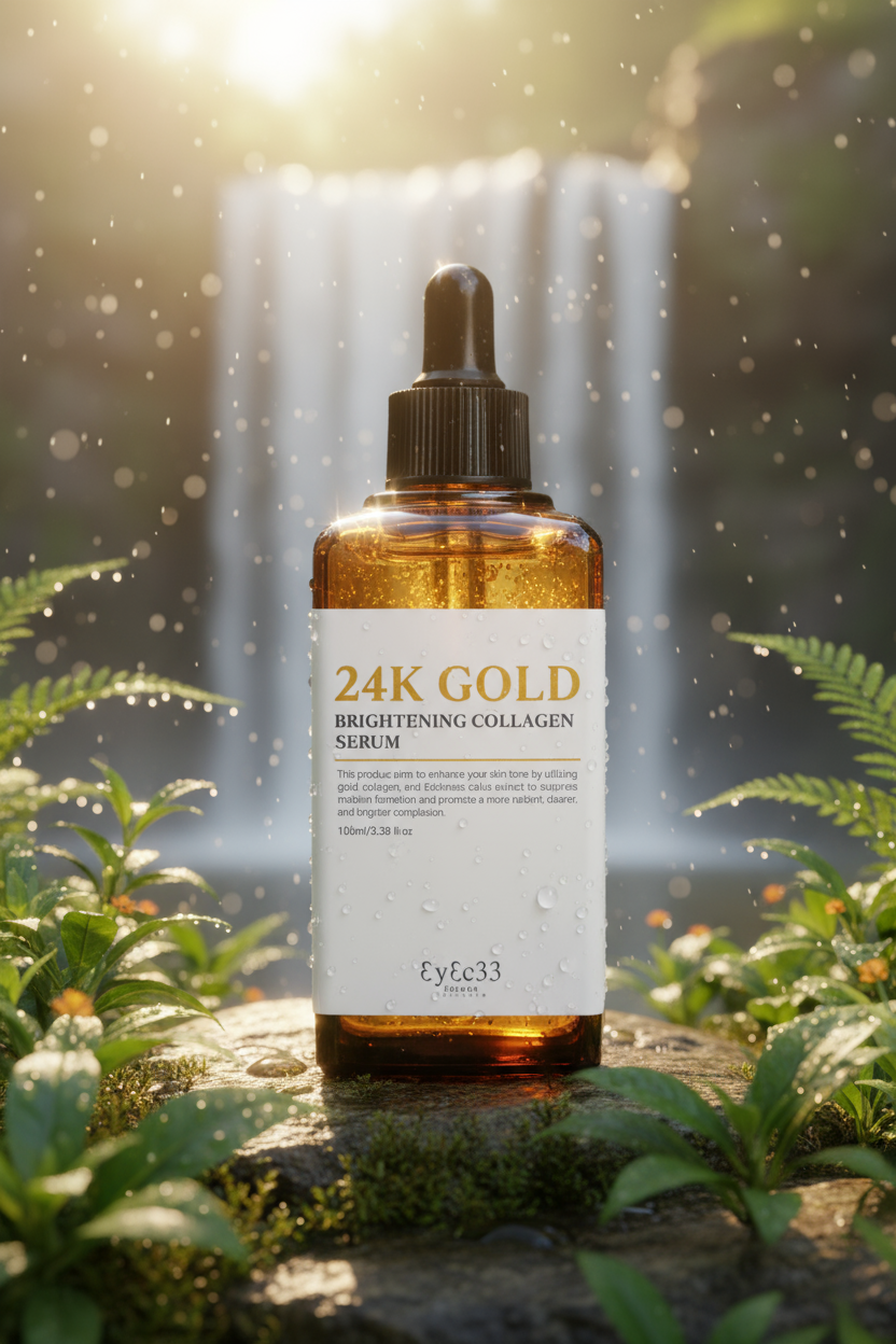 24K Gold Brightening Collagen Serum