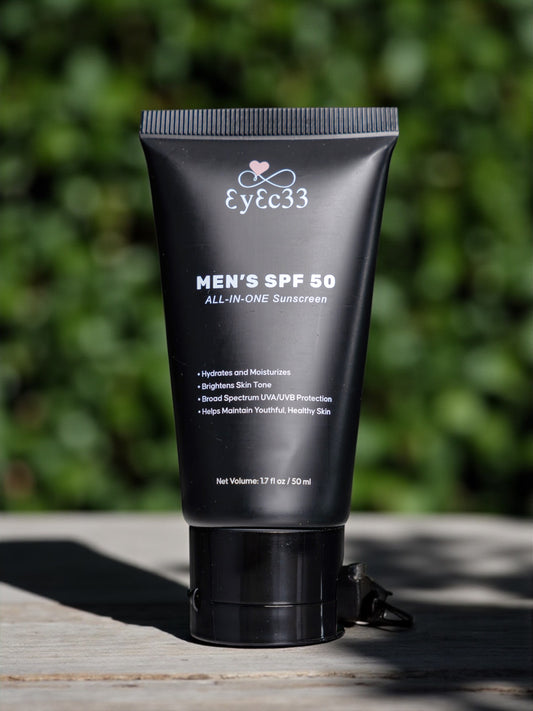 MEN'S SPF 50
ALL-IN-ONE Sunscreen-coming soon