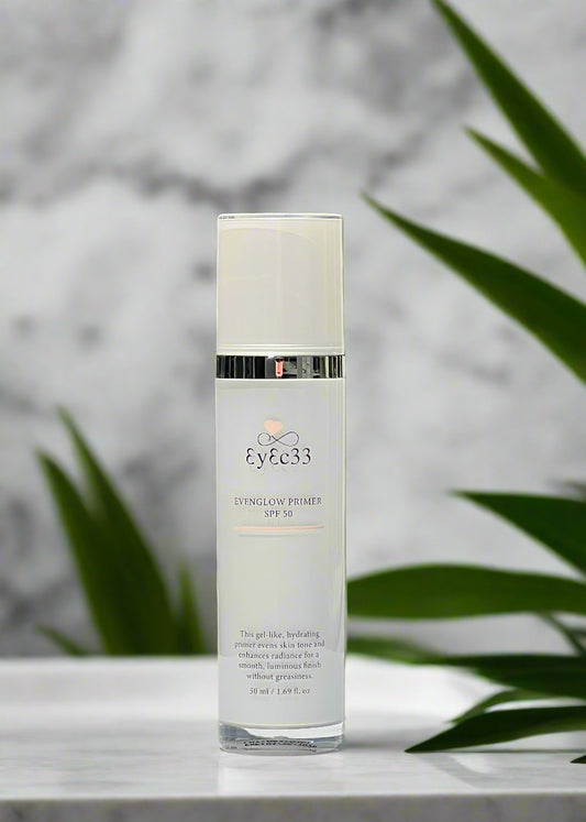 EyEc33 EvenGlow Primer SPF 50 Bottle